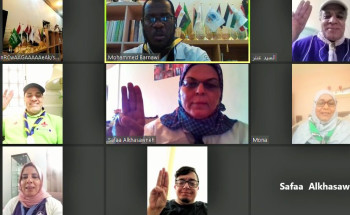 إعلامية رواد العرب تعقد اجتماعها الخامس عن بعد عبر تطبيق منصة زووم