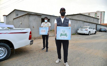 رئيس لجنة التنمية الاجتماعية بصامطة يدشن مبادرة “فرحة وطن”