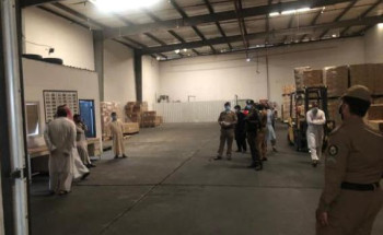 لجنة مكافحة التبغ بتبوك تصادر 400 كيلو جرام من المعسل غير مطابق للمواصفات