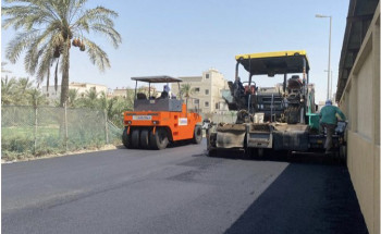 بلدية القطيف تبدأ صيانة بعض الشوارع في القديح