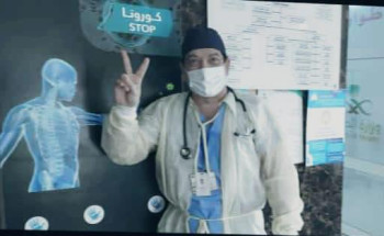 الفنان الدكتور(هيثم شاولي)يدعم ابطال الصحة بأغنية(ياملايكة من البشر)