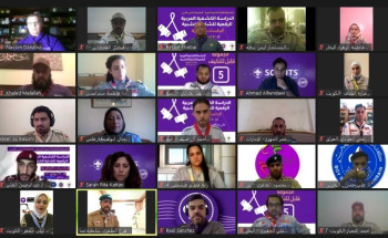 جمعية الكشافة تختتم مُشاركتها في الدراسة العربية الرقمية للشارة الخشبية 