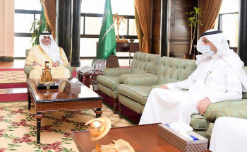 سمو أمير منطقة تبوك يستقبل وكيل الإمارة والوكلاء المساعدين المهنئين بعيد الأضحى المبارك