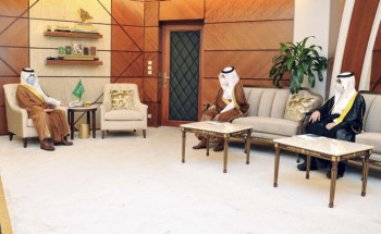 أمير المنطقة الشرقية يلتقي رئيس اللجنة الوطنية لرعاية السجناء والمفرج عنهم وأسرهم