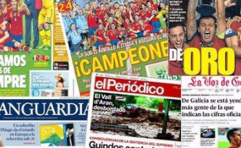 عناوين الصحف الرياضية العالمية الصادرة اليوم