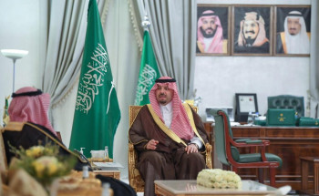 أمير الحدود الشمالية يستقبل مدير فرع وزارة الرياضة بالمنطقة