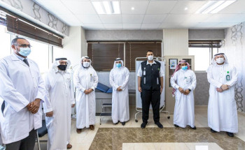 تجمع المدينة المنورة يدشن عيادة الصحة المهنية