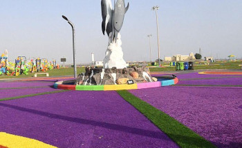 أمانة جازان تزرع 14 ألف م2 من المسطحات الخضراء بمركز الشقيق