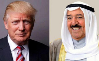 ‏⁧‫ترمب‬⁩ يمنح أمير ⁧‫الكويت‬⁩ وسام الاستحقاق العسكري‫