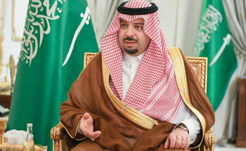 سمو أمير الحدود الشمالية يستقبل مدير فرع صندوق التنمية الزراعية ورئيس جمعية مربي المواشي