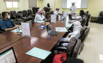 دورة برنامج Excel بمركز أمراض الدم الوراثية بالأحساء