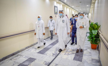 جولة على ممارسي مستشفى المؤسس بمكة تزامنًا مع “اليوم العالمي لسلامة المرضى”