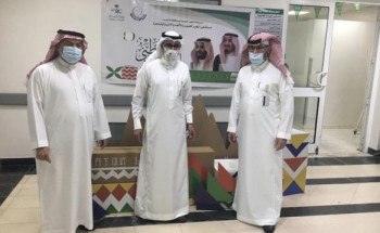 مسشفى الجبر للعيون والأنف والأذن و الحنجرة بالاحساء يحتفل باليوم الوطني الـ٩٠ للمملكة