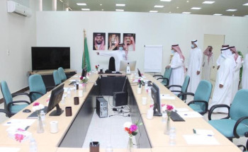 مدير تعليم تبوك يدشن مركز الدعم والمساندة لمنصة مدرستي