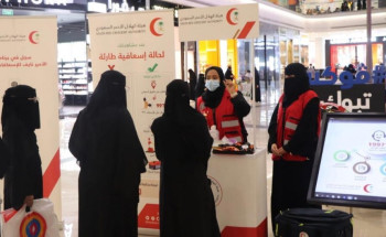 “الهلال الأحمر” بتبوك ينفّذ مبادرات تثقيفية تزامناً مع اليوم العالمي للإسعافات