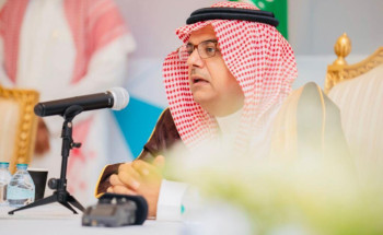 الأمير منصور بن محمد يحتفي بأمين حفرالباطن الجديد