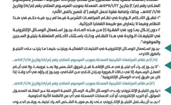 النيابة العامة : تعلن ضوابط تبليغ الإجراءات الجزائية إلكترونيًا