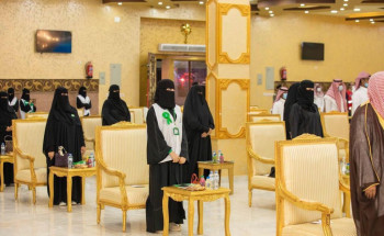 أهالي محافظة العويقيلة يحتفلون باليوم الوطني الـ90