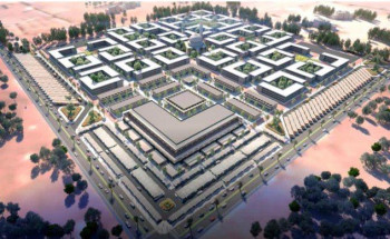 ‏الأمير مشعل بن ماجد يشهد توقيع عقد إنشاء أول مدينة متكاملة لسكن العمال بجدة‬⁩‫