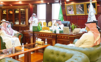 أمين الحدود الشمالية يلتقي مدير فرع هيئة حقوق الأنسان بالمنطقة