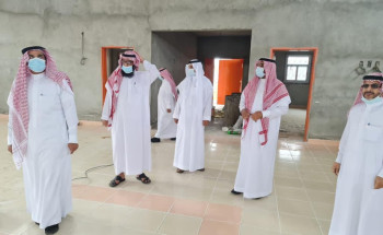 المدير العام لتعليم الباحة يقف ميدانيا على تنفيذ بعض المشروعات التعليمية