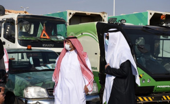 أمانة الحدود الشمالية تبدأ حملتها النظافة مسؤولية الجميع بطريف