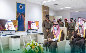 أمير منطقة حائل يزور مقر شرطة المنطقة