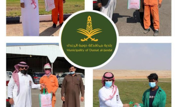 بلدية دومة الجندل تدشن برنامج كسوة الشتاء