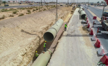 أمانة الشرقية: الانتهاء من ٩٨٪ من المرحلة الأولى لخدمة أحياء طيبة والفاخرية والندى بشبكات تصريف مياه الأمطار