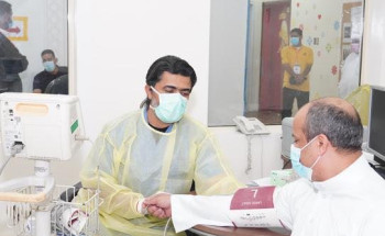 ٢٠٠متبرع بالدم خلال أسبوع في حملة معا ننقذ حياة بالأحساء