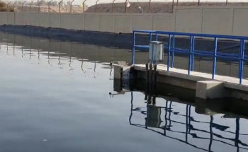 بمساحة 81 ألف متر مكعب صيانة خزان الدرعية للمياه المجددة