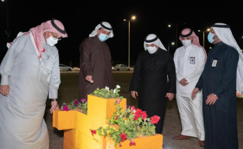 أمين الجوف يدشن حديقة إعادة التدوير الصديقة للبيئة