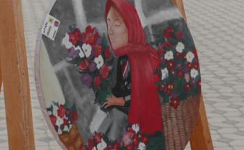 الرسم بالهواء الطلق في ملتقى همسات للفنون