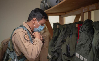 انطلاق مناورات تمرين «علم الصحراء2021» بقاعدة الظفرة الجوية بدولة الإمارات الشقيقة