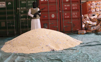 إحباط محاولة تهريب(5,200,000)قرص إمفيتامين مخدر مخبأة داخل شحنة فاكهة البرتقال والقبض على 4 متهمين