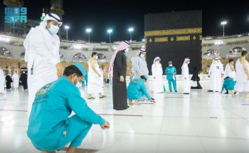 رئاسة شؤون الحرمين: رفع طاقة الاستيعاب لمسارات صحن المطاف وتخصيص(4)مسارات لكبار السن