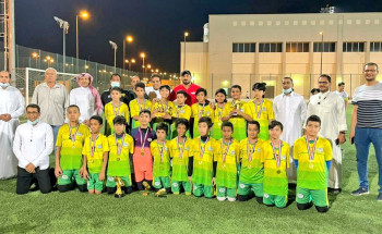 الإمبراطور بطلا لبطولة أكاديمية نادي أحد للبراعم