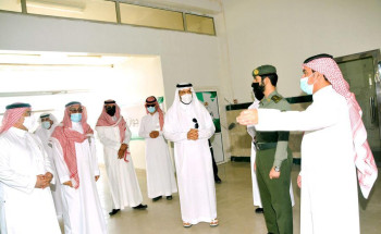 وكيل إمارة منطقة الجوف يتفقد منفذ الحديثة الحدودي مع الأردن