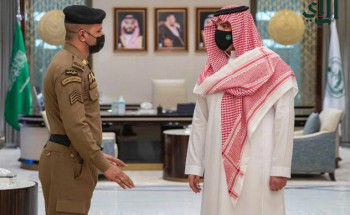 وزير الداخلية ‏يستقبل رجل الأمن الزهراني ويأمر بترقيته إلى رتبة رقيب