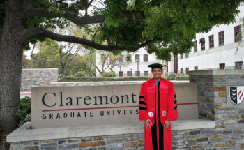 مبتعث يحصد درجة الدكتوراه من جامعة كاليفورنيا..