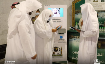 “السديس” يدشن مبادرة “بذكائنا صنعنا” بالمسجد الحرام