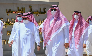 الأمير فيصل بن خالد بن سلطان يتفقد جامعة الحدود الشمالية