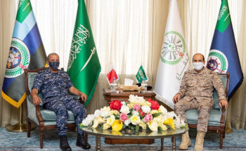 قائد القوات البحرية الملكية السعودية يستقبل قائد سلاح البحرية الملكي البحريني