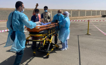 “صحة الرياض” تنفذ فرضية حريق في مستشفى ساجر العام