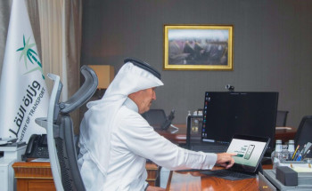 وزير النقل والخدمات اللوجستية المهندس صالح بن ناصر الجاسر يدشن تطبيق مركز الاتصال الموحد 938