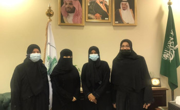 عميد كلية التمريض بجامعة الحدود الشمالية تزور كلية التمريض  بجامعة الملك عبدالعزيز