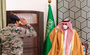 أمير منطقة الجوف يستقبل مدير سجون المنطقة المعين حديثاً