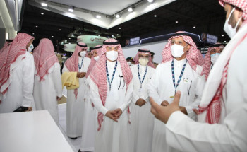 الهيئة العامة للصناعات العسكرية تفتتح جناحها في معرض دبي للطيران