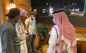 المركز الوطني لتنمية الغطاء النباتي يباشر منافذ بيع الحطب والفحم المستورد بحفرالباطن