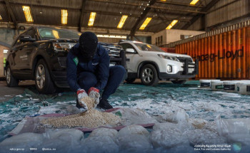 إحباط محاولة تهريب كمية من حبوب الكبتاجون بلغت 888,000 حبة في ميناء جدة الإسلامي